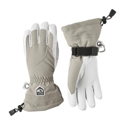 Gloves Hestra Women Heli Ski Female Khaki/Offwhite