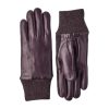 Gloves Hestra Women Jeanne Dark plum