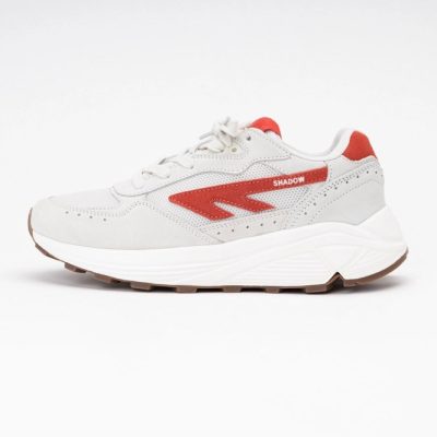 Hi-Tec Unisex HTS SHADOW RGS Star White / Red Alert / Gum Rubber