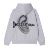 Hoodie Obey Men Obey Disorder Extra Heavy Ash Grey 25