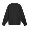 Jumper Filling Pieces Unisex Boxy Embroidered Vintage Black