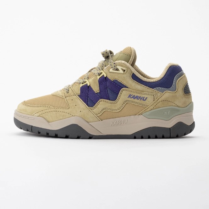 Karhu Unisex Fusion XT Pale Olive Green / Skipper Blue 25