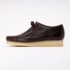 Lace-Up Shoes Clarks Originals Men Wallabee Dark Brown Leather
