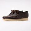 Lace-Up Shoes Clarks Originals Men Wallabee Dark Brown Leather