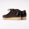 Lace-Up Shoes Clarks Originals Men Wallabee Dark Brown Leather