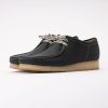 Lace-Up Shoes Clarks Originals Men Wallabee RB Dark Green Leather