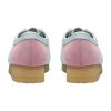 Lace-Up Shoes Clarks Originals Women Wallabee Pale Blue Stripe
