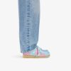 Lace-Up Shoes Clarks Originals Women Wallabee Pale Blue Stripe