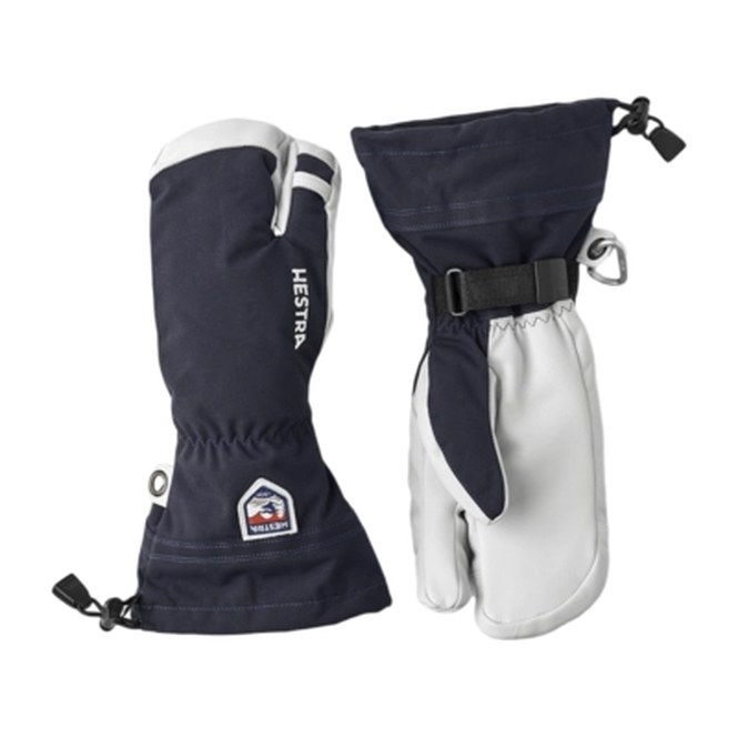 Mittens Hestra Unisex Army Leather Heli Ski Navy