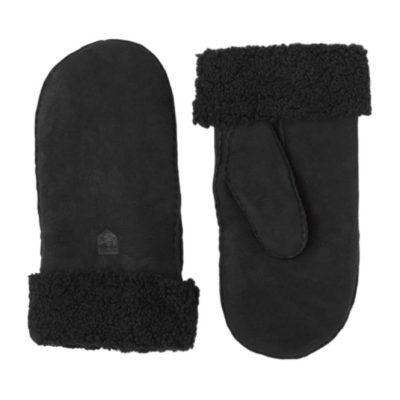 Mittens Hestra Women Sheepskin Mitt Black