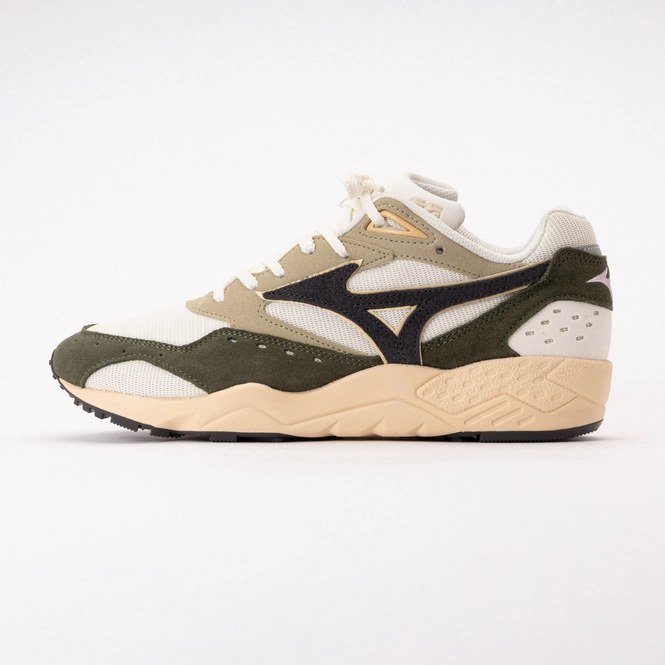Mizuno Unisex Contender Pristine/Black Sand/Four Leaf Clover 26