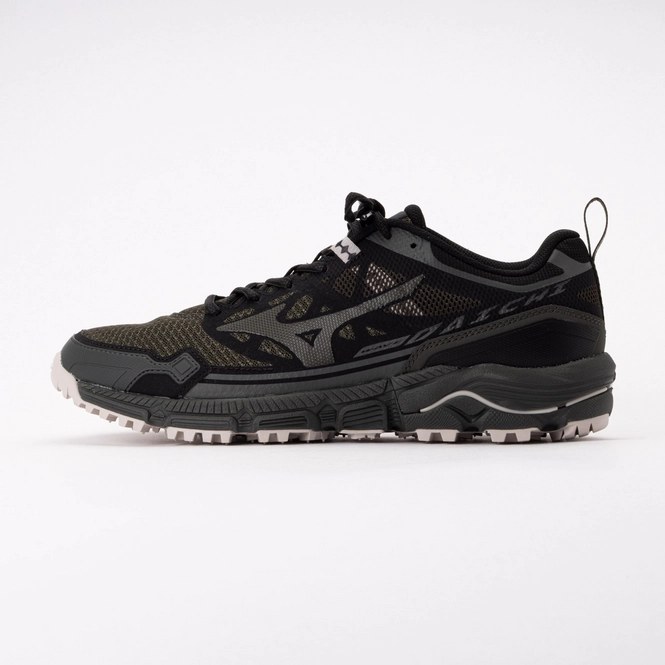 Mizuno Unisex Wave Daichi LS Forest Night/Black/Silver Birch 26