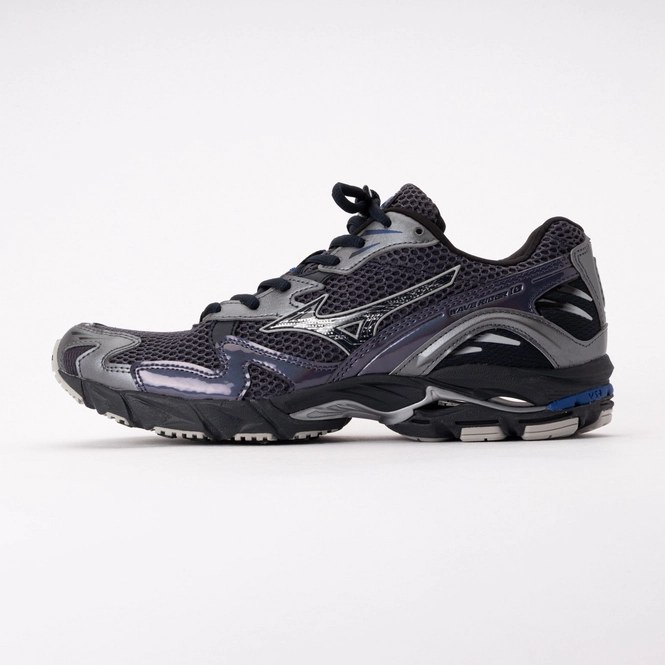 Mizuno Unisex Wave Rider 10 Black Sand/Black/Chicory Coffee 26