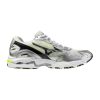 Mizuno Unisex Wave Rider 10 Snow White/Black/Sylvan Green 26
