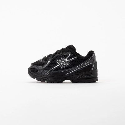 New Balance Infant IZ740BM Black/Silver Metallic 25