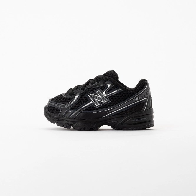 New Balance Infant IZ740BM Black/Silver Metallic 25