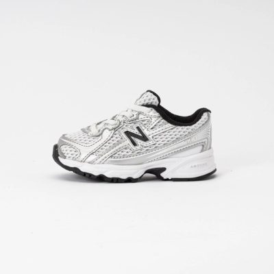 New Balance Infant IZ740NW Silver Metallic 25