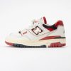 New Balance Unisex BB550VGA Sea Salt Team Red Black 24