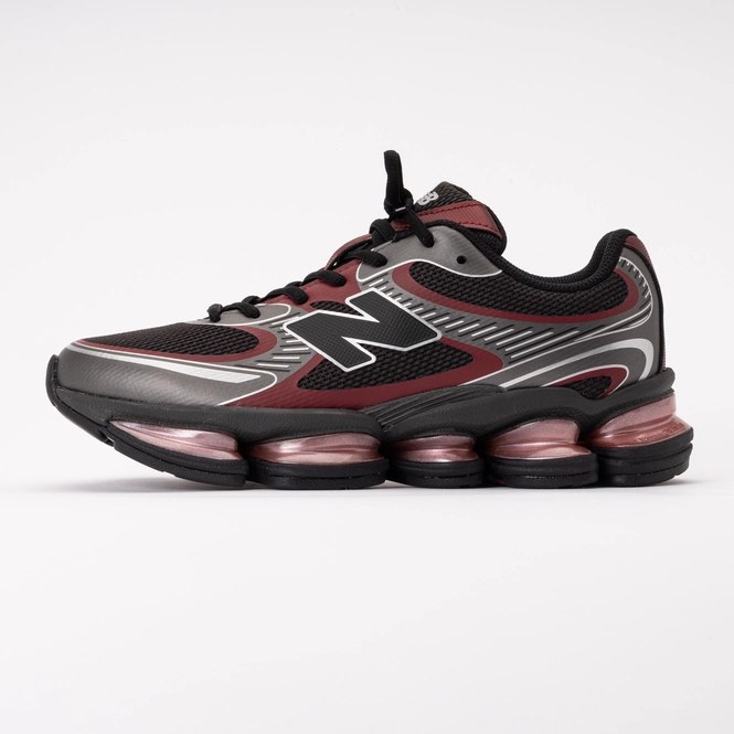 New Balance Unisex U20001VD Black Cement / Podium Red