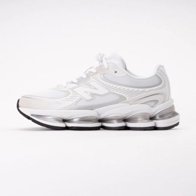New Balance Unisex U20004GM White/Silver Metallic