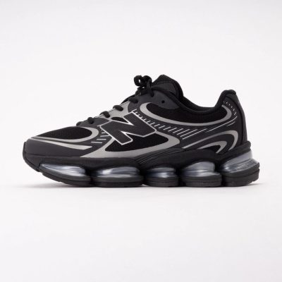 New Balance Unisex U20008LL Black/Silver Metallic