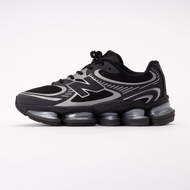 New Balance Unisex U20008LL Black/Silver Metallic
