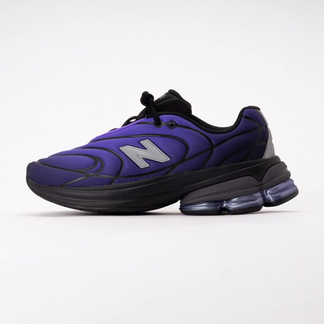 New Balance Unisex U50309BI Black/Electric Indigo