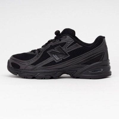 New Balance Unisex U740BO2 Black/Black Cement 25