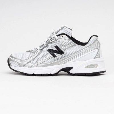 New Balance Unisex U740NW2 White/Silver Metallic/Black 25