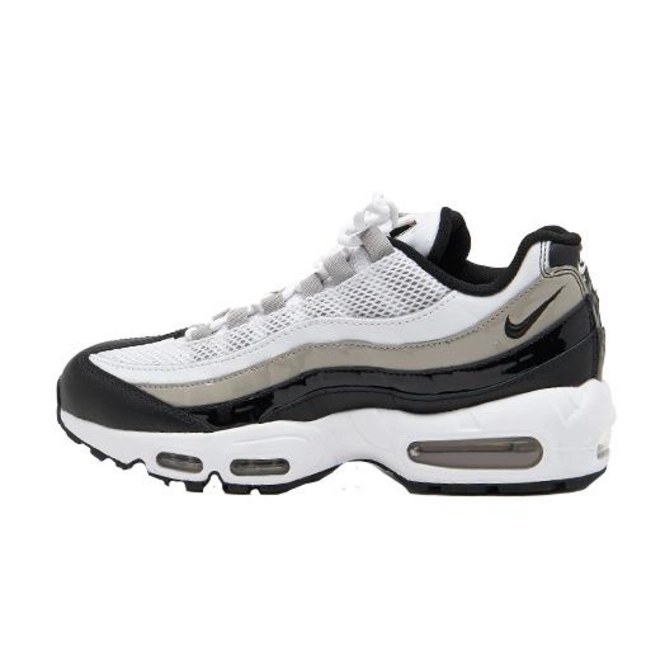 Nike Air Max 95 White/Black/Lite Iron Ore/University Red