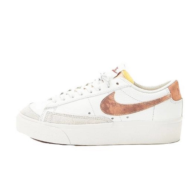 Nike Blazer Low Platform Summit White/Arctic Orange/Canyon Rust