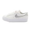Nike Blazer Low Platform Summit White/Sail/White/Metallic Silver