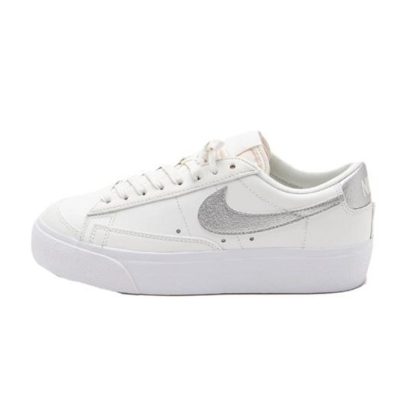 Nike Blazer Low Platform Summit White/Sail/White/Metallic Silver