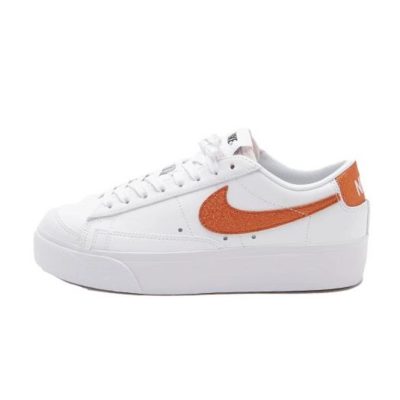 Nike Blazer Low Platform White/Black/Sail/Metallic Copper