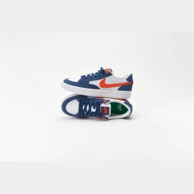 Nike SB Adversary Premium Navy/Safety Orange/Navy/White