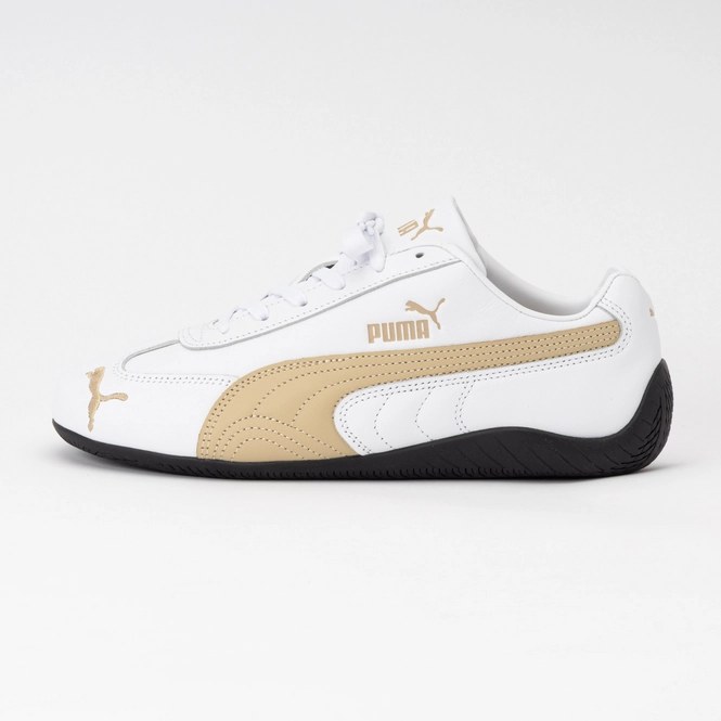 PUMA Unisex Speedcat LTH White Toasted Almond 25
