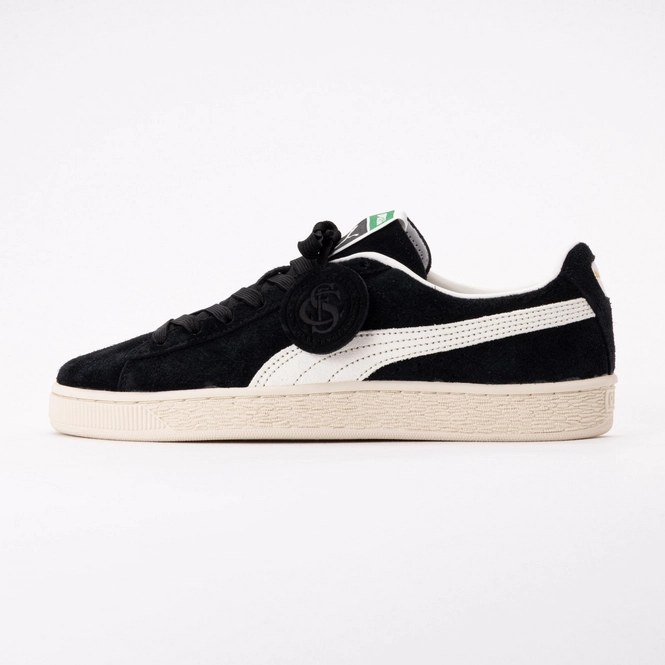 PUMA Unisex Suede Charles F. Stead I Black-White