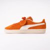 PUMA Unisex Suede Charles F. Stead IV Orange Glo-White