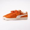 PUMA Unisex Suede Charles F. Stead IV Orange Glo-White