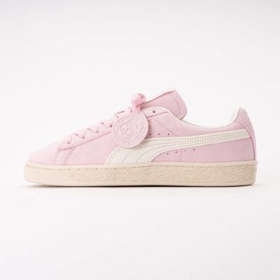 PUMA Unisex Suede Charles F. Stead Rosy Outlook-Frosted Ivory