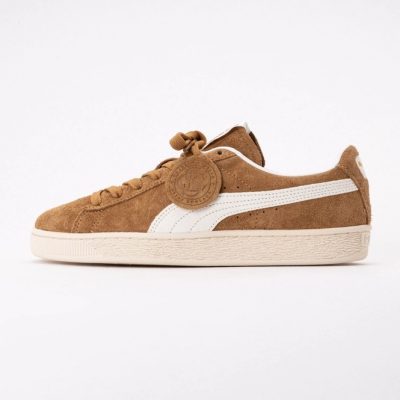PUMA Unisex Suede Charles F. Stead V Honey Butter-White