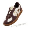 PUMA Women Palermo Cow Warm White-Chocolate Brown-Gum 26