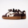 PUMA Women Palermo Cow Warm White-Chocolate Brown-Gum 26