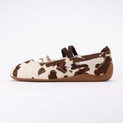 PUMA Women Speedcat Ballet Cow Chocolate Brown-Warm White 26