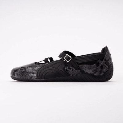 PUMA Women Speedcat Ballet Snake Cool Dark Gray-Black