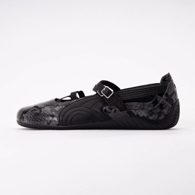 PUMA Women Speedcat Ballet Snake Cool Dark Gray-Black
