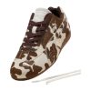 PUMA Women Speedcat Cow Chocolate Brown-Gum 26