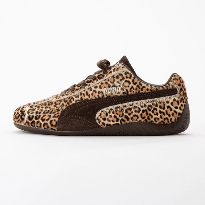 PUMA Women Speedcat Wild Chocolate-Warm White 25