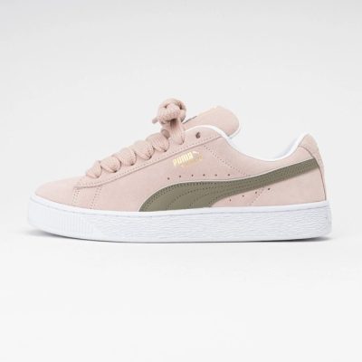 PUMA Women Suede XL Rose Quartz Velvet Moss PUMA White 25