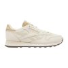 Reebok Unisex Classic Leather Chalk Alabaster Simple Beige 26